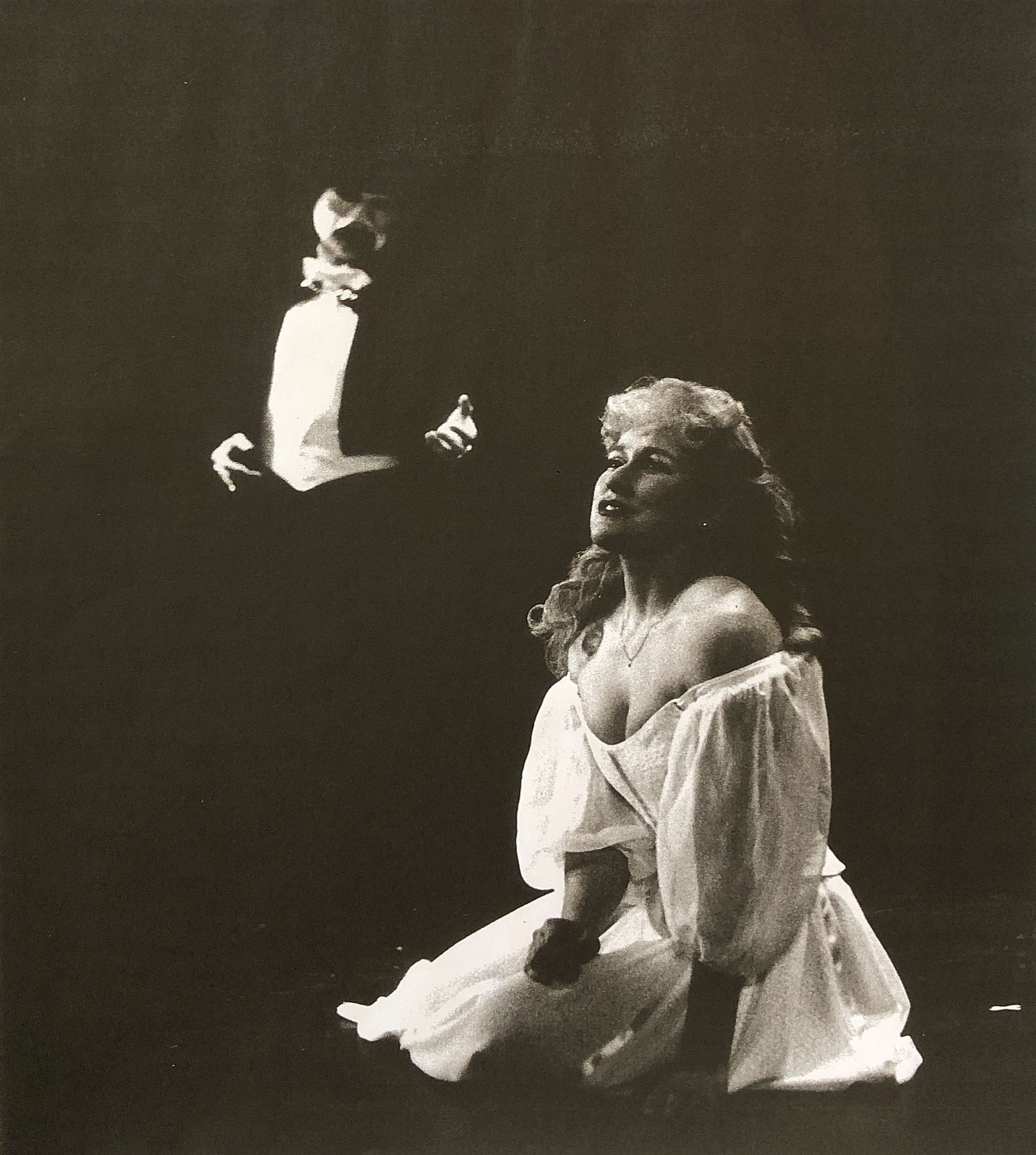 Peter Straker and Christina Collier in THE PHANTOM OF THE OPERA written and directed by Ken Hill, 1984