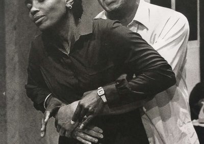 Corinne Skinner-Carter and Allister Bain in TWO CAN PLAY by Trevor Rhone, directed by Anton Phillips, 1984